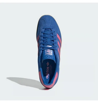 Кроссовки женские Adidas Gazelle Indoor Blue JS4144
