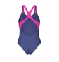Купальник женский Arena Spider Web Swimsuit V Back Violet 007988-890