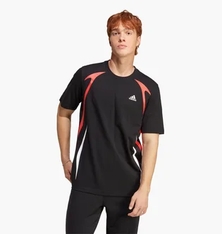 Футболка мужская Adidas Colorblock Tee Black Ic3702