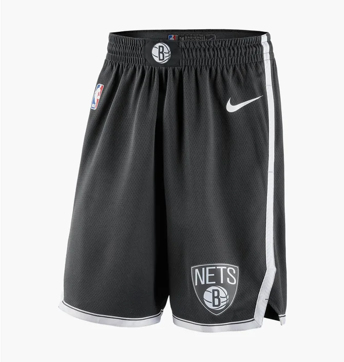 Шорты мужские Nike Nba Swingman Brooklyn Nets Icon Edition Black AJ5584-010