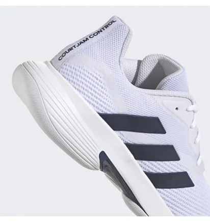 Кросівки чоловічі Adidas Courtjam Control Tennis Shoes White HR1027