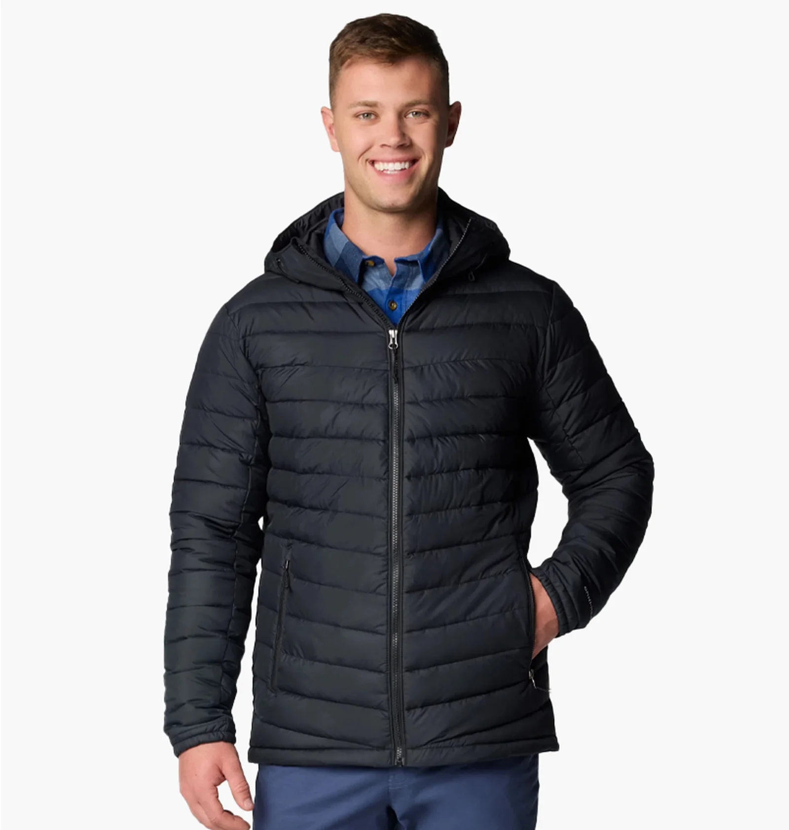 ᐉ Куртка чоловіча Columbia Slope Edge Ii Hooded Insulated Jacket