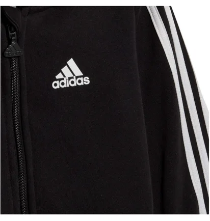 Спортивный костюм детский Adidas Essentials Full-Zip Hooded Jogger Black HR5866