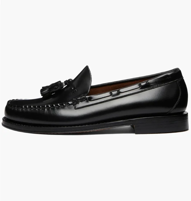Туфли мужские G.H.Bass Weejun Ii Larkin Moc Tassel Black BA11715D