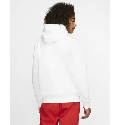 Толстовка чоловіча Nike M Nsw Club Hoodie Po Bb White BV2654-100