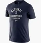 Футболка мужская Nike Nba Team 31 Courtside Dri-Fit Blue DA6490-419