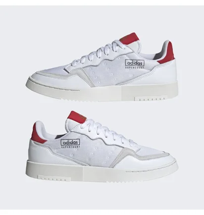 Кроссовки мужские Adidas Supercourt White Ef5881