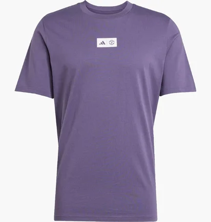 Футболка мужская Adidas Manchester United Seasonal Graphic Tee Violet JN2921