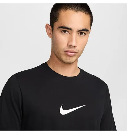 Футболка мужская Nike Dri-Fit Tee Verbiage Black HJ3613-010