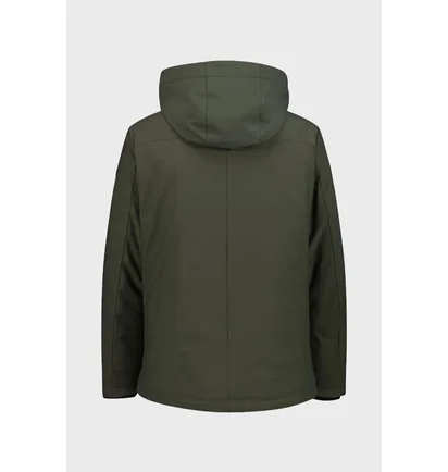 Куртка чоловіча CMP Jacket Snaps Hood Feel Warm Olive 34K0197-F905