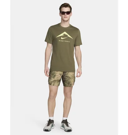 Футболка чоловіча Nike Dri-Fit Trail Running T-Shirt Olive FQ3914-222