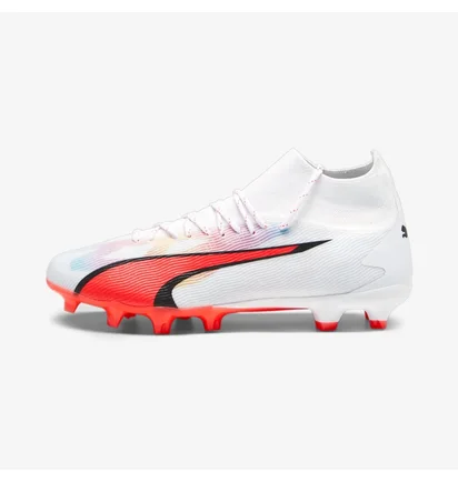 Бутсы мужские Puma Ultra Pro Fg/Ag Football Boots White 107422-01