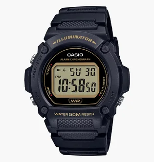 Часы мужские Casio Illuminator W-219H-1A2