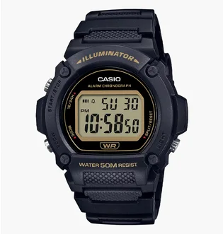 Часы мужские Casio Illuminator W-219H-1A2