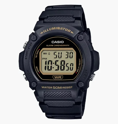 Часы мужские Casio Illuminator W-219H-1A2
