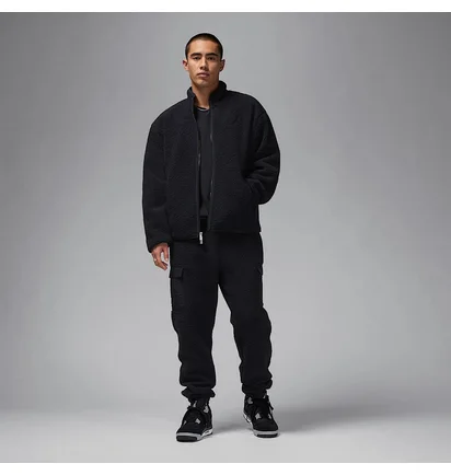 Куртка чоловіча Air Jordan Sherpa Black FV7448-010