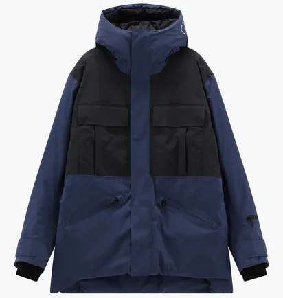 Куртка мужская CMP Feel Blue/Black 35W4577-L661
