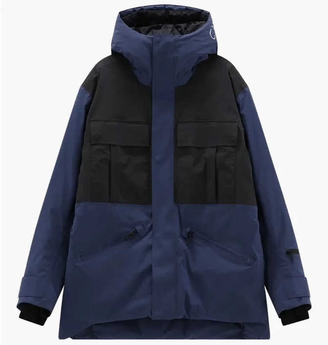 Куртка мужская CMP Feel Blue/Black 35W4577-L661