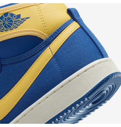 Кросівки чоловічі Air Jordan 1 Ko Shoes Blue/Yellow DO5047-407