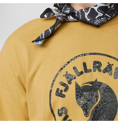 Футболка мужская Fjallraven Kanken Art T Shirt Green Yellow F86975-620