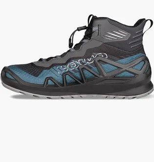 Ботинки унисекс Lowa Merger Gtx Mid Grey/Blue 310430-3797