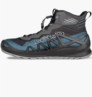 Ботинки унисекс Lowa Merger Gtx Mid Grey/Blue 310430-3797