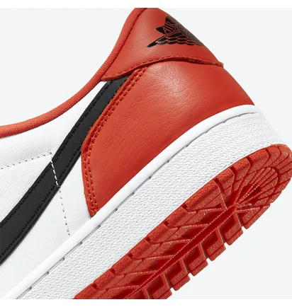 Кроссовки мужские Air Jordan 1 Low Og White/Red CZ0790-801