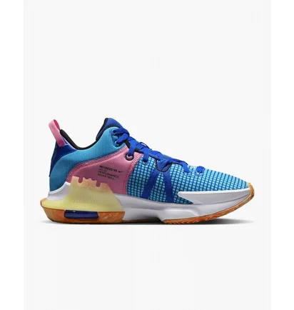 Кросівки унісекс Nike Lebron Witness 7 Light Blue Dm1123-400