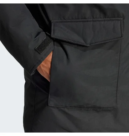 Парка мужская Adidas Paveric Fur Parka Black IX8888