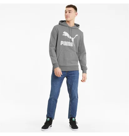 Худи мужское Puma Classics Logo Grey 530084-03