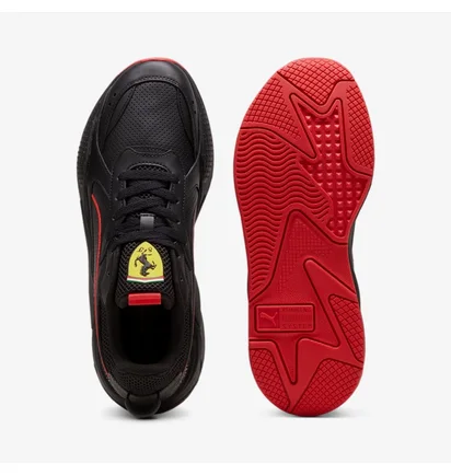 Кроссовки унисекс Puma Scuderia Ferrari Rs-X Black 307818-01