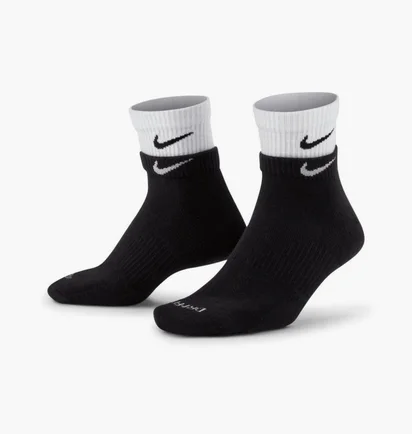 Шкарпетки унісекс Nike Everyday Plus Cush Ankle Black (1 пара) Dh4058-011