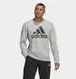 Свитшот мужской Adidas Essentials French Terry Big Logo Sweatshirt Grey GK9077