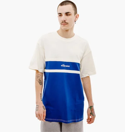 Футболка мужская Ellesse Rocazzi T-Shirt Blue/Beige SHV20206-631
