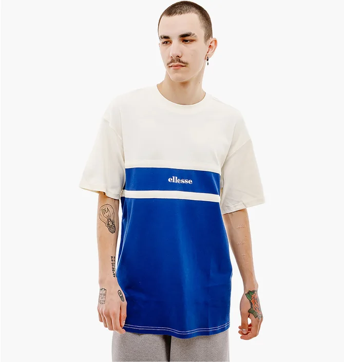 Футболка мужская Ellesse Rocazzi T-Shirt Blue/Beige SHV20206-631