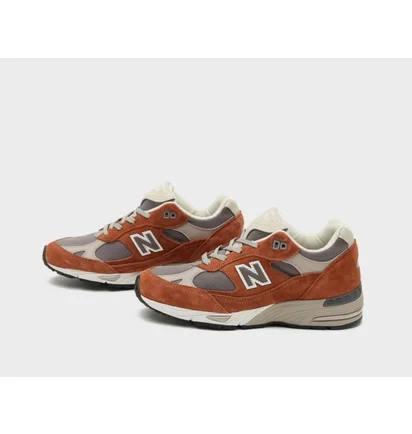 Кросівки жіночі New Balance 991 Made In Uk Brown/Grey W991PTY