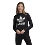 Свитшот женский Adidas Originals Trefoil Black DV2612
