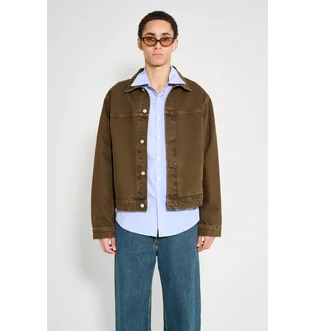 Куртка мужская Stussy Trucker Denim Jacket Brown 115781-1034
