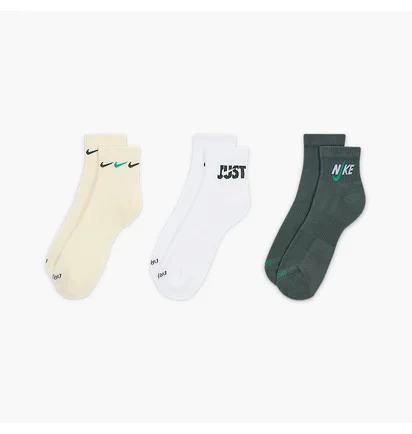 Носки Nike Everyday Plus Cushioned Ankle Multi (3 пары) DH3827-901