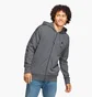 Толстовка мужская Adidas Essentials French Terry 3-Stripes Full-Zip Hoodie Grey Ic9837
