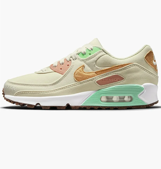 Кросівки жіночі Nike Air Max 90 Lx Beige/Green DC5211-100