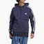 Толстовка мужская Adidas Hooded Sweatshirt Sportswear M 3S Fl Fz Hd Blue IJ6478