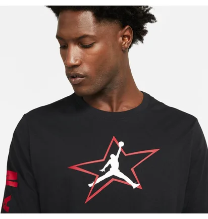 Лонгслив мужской Air Jordan Aj6 Graphic Long Sleeve Men’S T-Shirt Black DD5231-010
