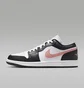 Кросівки чоловічі Air Jordan 1 Low White/Black 553558-165