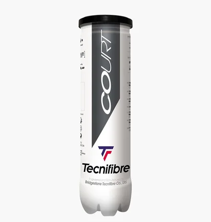 Тенісний м'яч Tecnifibre Court 4 Ball Green COURT-4