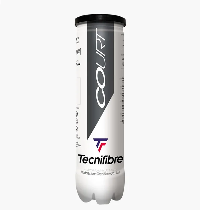 Тенісний м'яч Tecnifibre Court 4 Ball Green COURT-4