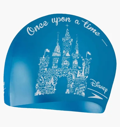 Шапочка для плавання Speedo Slogan Prt Cap Ju Light Blue 8-08386F301