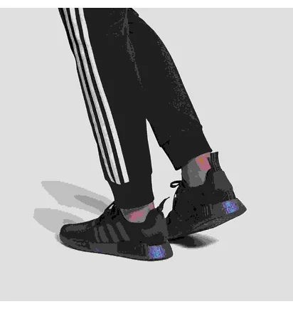 Кроссовки унисекс Adidas Nmd R1 Black Fv3645