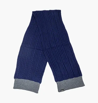 Шарф унисекс Jeep Twisted Tricot Scarf J22W Blue O102603-K879