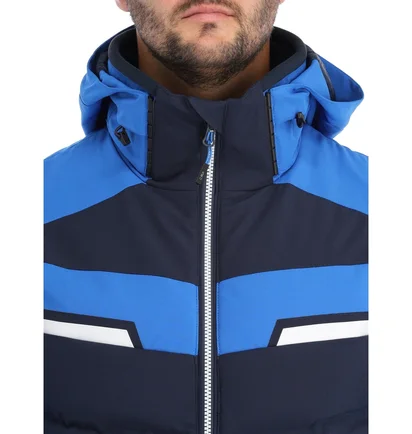 Куртка мужская CMP Jacket Zip Hood Blue 33W0887-N950